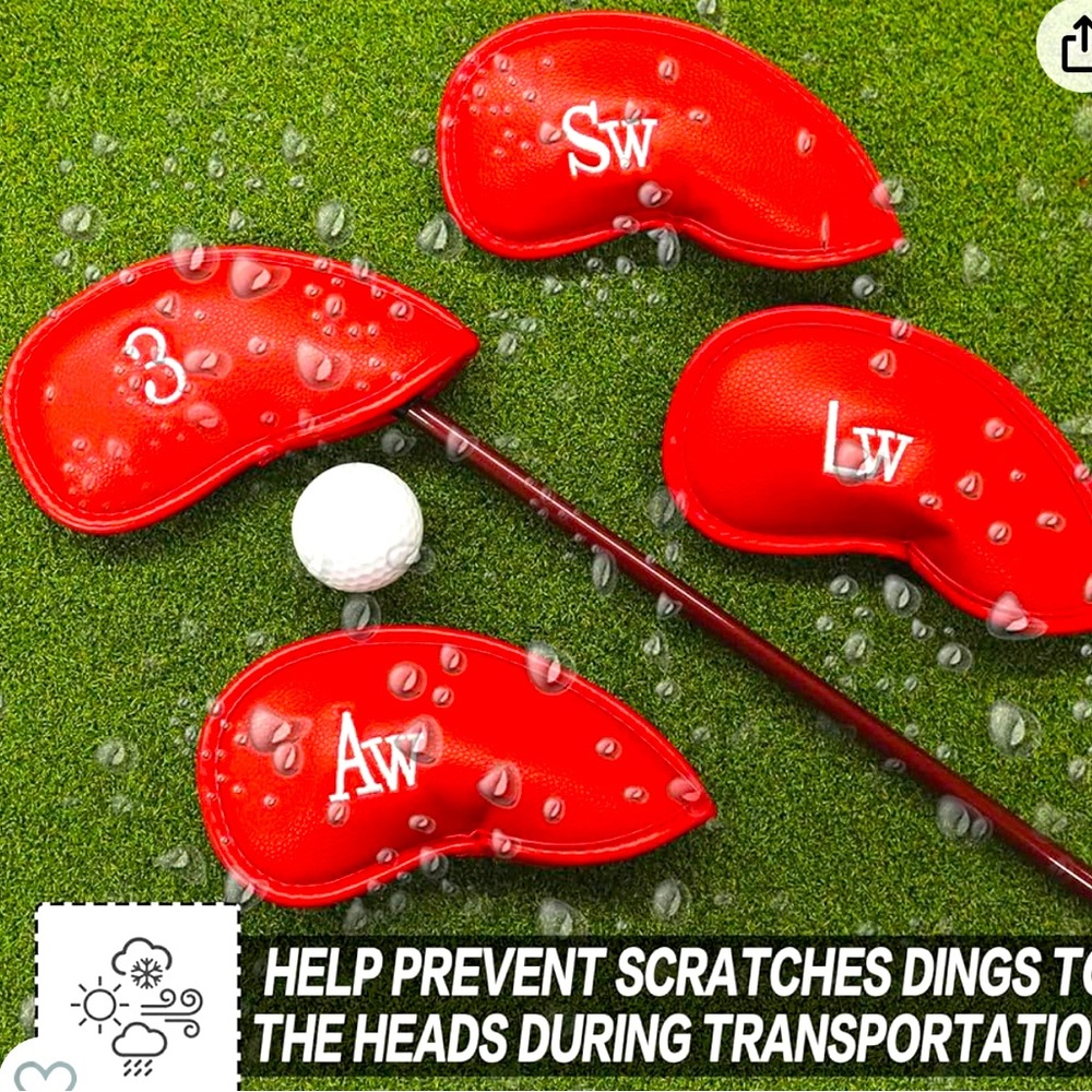 New in package 12 piece golf iron covers! ⛳️